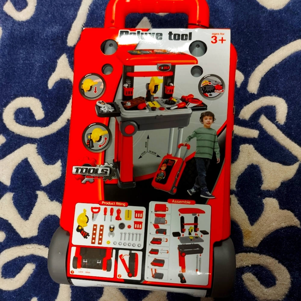 Delux tools 2 in 1 for kids 3+